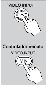 ONKYO DV-SP1000E - Seleccionar la fuente de entrada de vídeo - 1