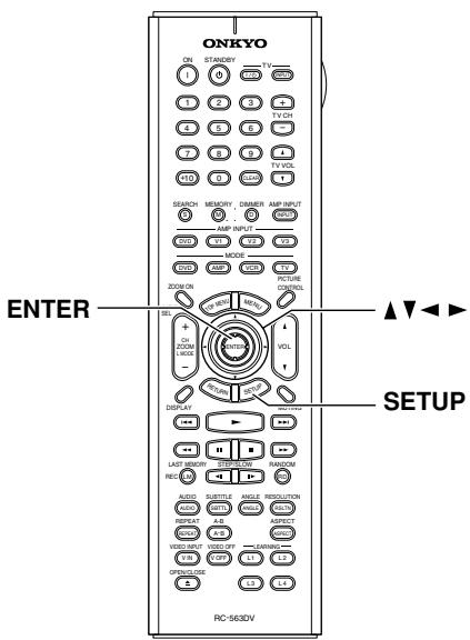 ONKYO DV-SP1000E - Ajuste Sincro. AV - 1