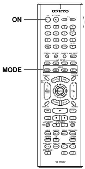 ONKYO DV-SP1000E - Controlar otros componentes—Continúa - 1