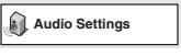 ONKYO DV-SP404EM - Menu des réglages pour le son (Audio Settings) - 3