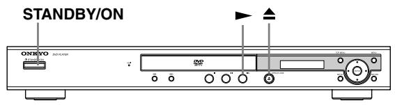 ONKYO DV-SP404EM - Lecture d'un disque - 1