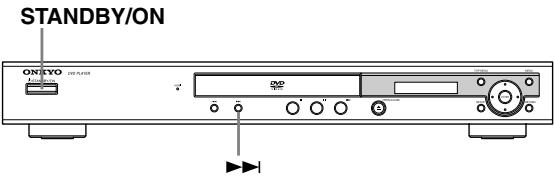 ONKYO DV-SP404EM - Choix du standard de télévision - 1