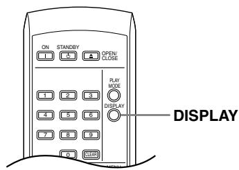 ONKYO DV-SP404EM - Affichage des informations du disque - 1