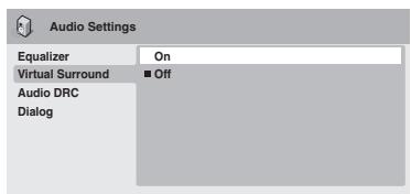ONKYO DV-SP404EM - Menu Audio Settings - 5
