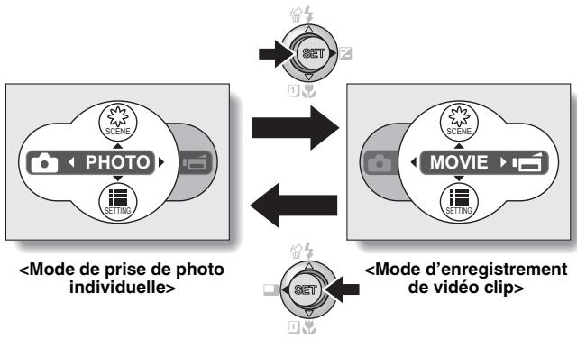 SANYO XACTI VPC-E60 - Écran de sélection du mode - 1