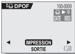 SANYO XACTI VPC-E60 - Impression des images définies pour l'impression (impression d'images réservées) - 1