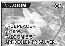 SANYO XACTI VPC-E60 - Appuyez sur [T] ([○]) de la commande de zoom. - 1