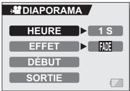 SANYO XACTI VPC-E60 - Sélectionnez l'icône de diaporama et appuyez sur le bouton de réglage SET. - 1