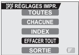 SANYO XACTI VPC-E60 - Effacement de tous les réglages d'impression - 1