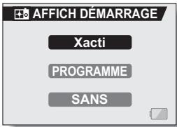 SANYO XACTI VPC-E60 - Sélectionnez l'icône de l'écran d'ouverture +8 et appuyez sur le bouton de réglage SET. - 1