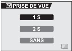 SANYO XACTI VPC-E60 - Sélectionnez l'icône de prise de vue PV et appuyez sur le bouton de réglage SET. - 1