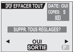 SANYO XACTI VPC-E60 - Effacement de tous les réglages d'impression - 2