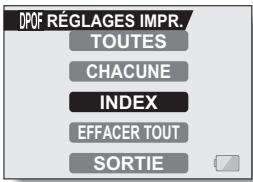 SANYO XACTI VPC-E60 - Sélectionnez "INDEX". - 1