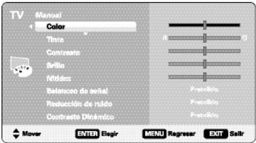 SANYO DP42849 - CONFIGURación MANUAL DE IMAGEN - 8