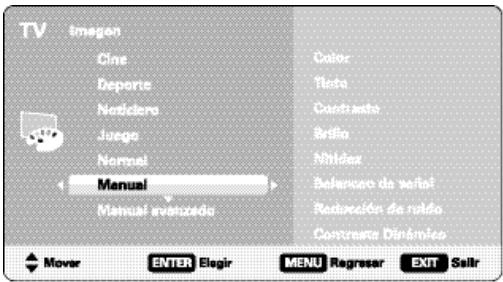 SANYO DP42849 - CONFIGURación MANUAL DE IMAGEN - 7