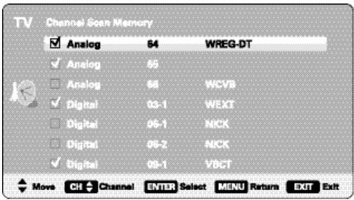 SANYO DP42849 - CHANNEL SCAN MEMORY - 6