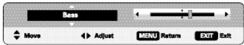 SANYO DP42849 - MANUAL SOUND SETTINGS - 9