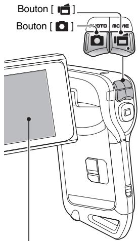 SANYO XACTI VPC-CA9 - Prise d'une IMAGE individuelle pendant l'enregistrement d'un vidéo CLIP - 1