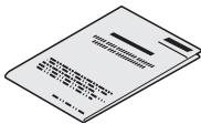 SANYO XACTI VPC-CA9 - Vérification de la presence des accessoires INCLUS - 8