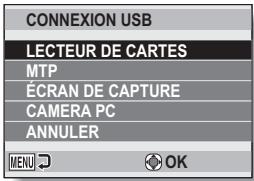 SANYO XACTI VPC-CA9 - Sélectionnez "ordinateur" et appuyez sur le bouton de réglage SET. - 1