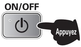 SANYO HEC-DR8700K - Appuyez sur le bouton OPERATION ON/OFF. - 1