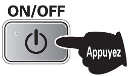 SANYO HEC-DR8700K - Appuyez sur le bouton OPERATION ON/OFF. - 1