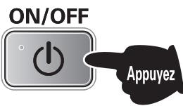 SANYO HEC-DR8700K - Appuyez sur le bouton OPERATION ON/OFF. - 1