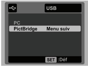 SANYO VPC-S885 - Connexion de l'appareil photo à l'imprimante - 1