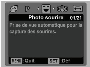 SANYO VPC-S885 - Réglage du Mode Scène - 2