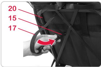 BRITAX B-LITE - Un harnais à 5 points bien ajusté permet de dévelopir en toute sécurité votre enfant dans la pousette. - 6