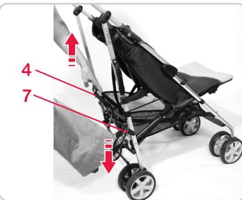 BRITAX B-LITE - So konnen Sie den Kinderwagen zusammenklappen: - 1
