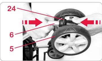 BRITAX B-LITE - Pour replier la poussette, proceder comme suit : - 9