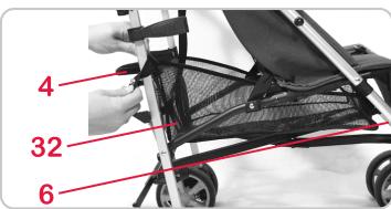 BRITAX B-LITE - Pour monter les roues, proceder comme suit : - 1