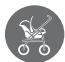 BRITAX BABY-SAFE PLUS SHR II - Fixation de la coque pour bébé sur une poussette - 1
