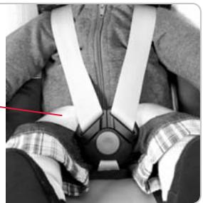 BRITAX BABY-SAFE PLUS SHR II - Mise en place de la ceinture du bébé - 2