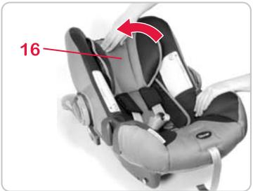 BRITAX BABY-SAFE PLUS SHR II - Réglage de l'appui-tête - 2