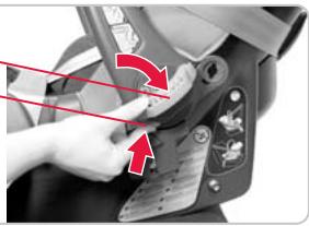 BRITAX BABY-SAFE PLUS SHR II - Comment fixer votre coque pour bébé au moyen de la ceinture 3 points de votre voiture : - 5