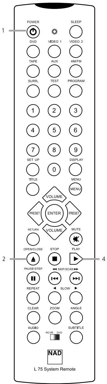 NAD L55EN - WHEN A MENU SCREEN APPEARS ON THE TV SCREEN - 1