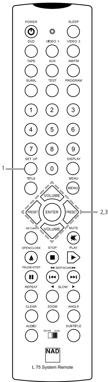 NAD L55EN - CLEARING THE PROGRAM - 2