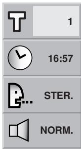 NAD T531 - EXAMPLES D'ICONES DU MENU GUI - 2