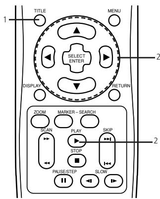 NAD T531 - Appuyez sur MENU pendant la lecture. - 3