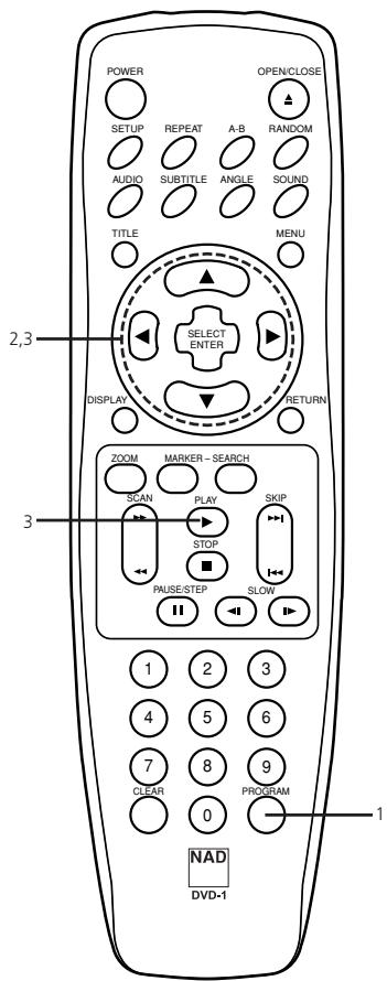 NAD T531 - LECTURE PROGRAMMEE disc - 1