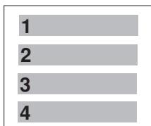 NAD T531 - Appuyez sur MENU pendant la lecture. - 1