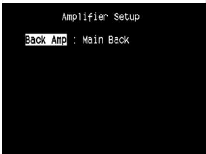 NAD T775 - CONFIGURATION DE L'AMPLIFICATEUR (AMPLIFIER SETUP) - 2
