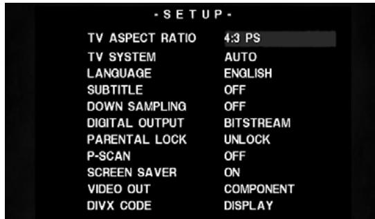 NAD C717 - MENUDECONFIGURATION - 1