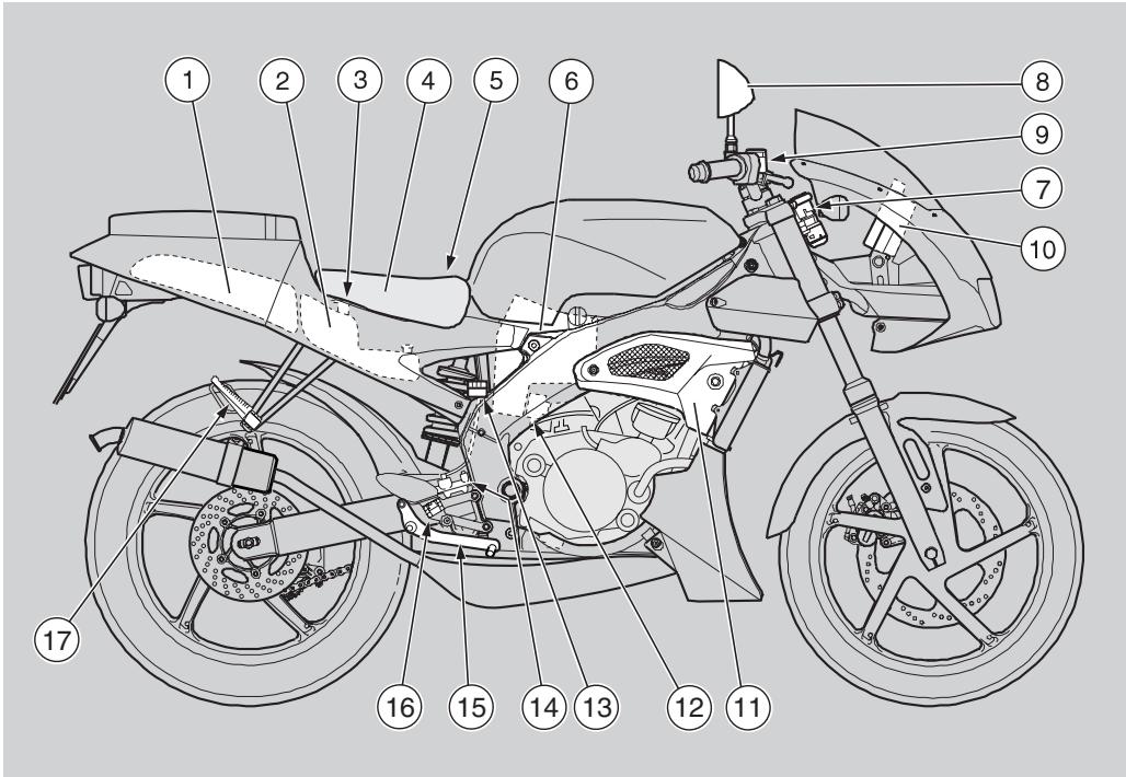 APRILIA RS50 - LEGENDA - 1