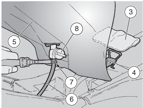 APRILIA RS50 - NE PAS disperser le carburant dans l'environnement. - 1