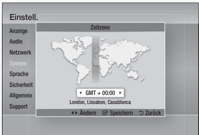 SAMSUNG HT-D5550 - Zeitzone - 1