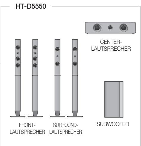 SAMSUNG HT-D5550 - Assembled Speakers - 4