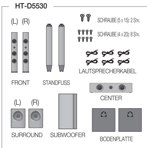 SAMSUNG HT-D5550 - Laufsprecherkomponenten - 1
